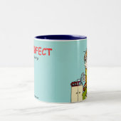 Cippyのマグを取って下さい ツートーンマグカップ (中央)