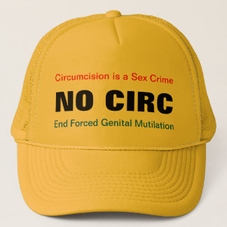 CIRC NOCIRCの割礼は性犯罪の帽子ではないです キャップ