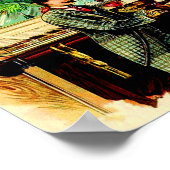 circa 1900新しいスポーツ葉巻ボックスラベル ポスター (角)