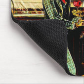 circa 1900新しいスポーツ葉巻ボックスラベル マウスパッド (コーナー)