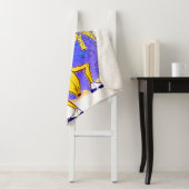 circa 1950バナナフリップシートミュージックプリント シェルパブランケット (インサイチュ)