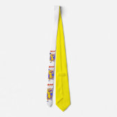 circa 1950バナナフリップシートミュージックプリント ネクタイ (裏面)