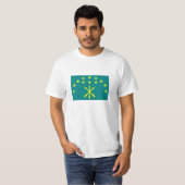 Circassianイスラエルの旗 Tシャツ (正面フル)