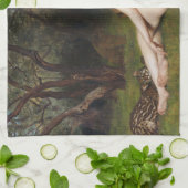 Circe (Beautiful Divine Woman) (by John Collier) キッチンタオル (折り畳み)