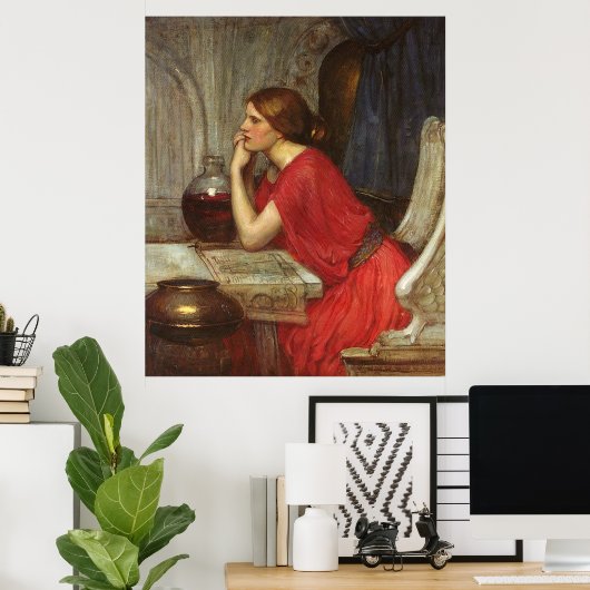 Circe by John William Waterhouse - 1911 ポスター (ホームオフィス)