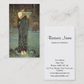 Circe Invidiosa -ジョン・ウィリアム・ウォーターハウス 名刺 (正面/裏面)