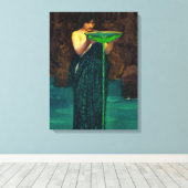 Circe Invidiosa、1892年John William Waterhouse著 キャンバスプリント (インサイチュ (ウッドフロア))