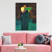 Circe Invidiosa、1892年John William Waterhouse著 キャンバスプリント (インサイチュ (リビング))