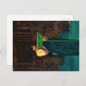 Circe Invidiosa、1892年John William Waterhouse著 ポストカード (正面/裏面)