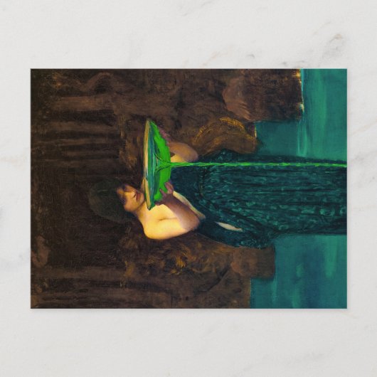 Circe Invidiosa、1892年John William Waterhouse著 ポストカード (正面)
