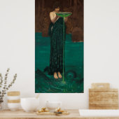 Circe Invidiosa (1892) by John William Waterhouse ポスター (キッチン)