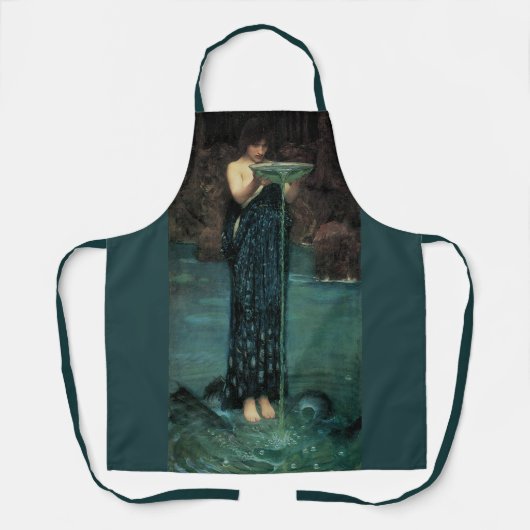 Circe Invidiosa by John William Waterhouse エプロン (正面)
