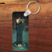 Circe Invidiosa by John William Waterhouse キーホルダー (裏面)