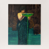 Circe Invidiosa by John William Waterhouse ジグソーパズル (縦)