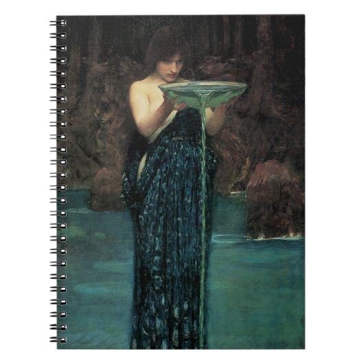 Circe Invidiosa by John William Waterhouse ノートブック (正面)