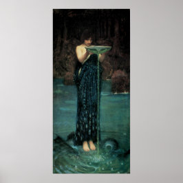 Circe Invidiosa by John William Waterhouse ポスター