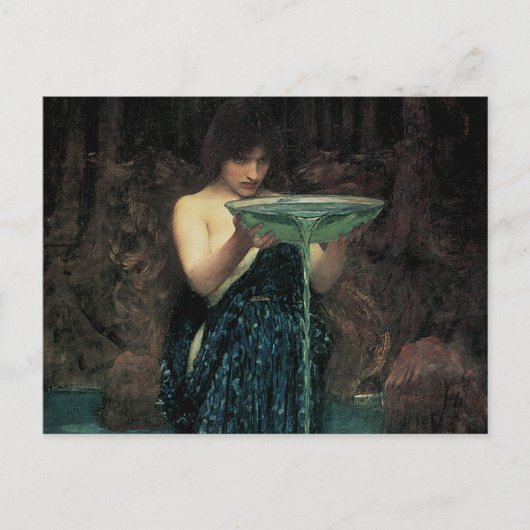 Circe Invidiosa by John William Waterhouse ポストカード (正面)