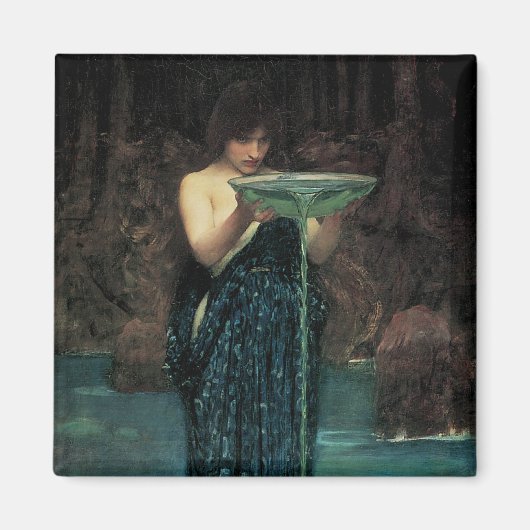 Circe Invidiosa by John William Waterhouse マグネット (正面)