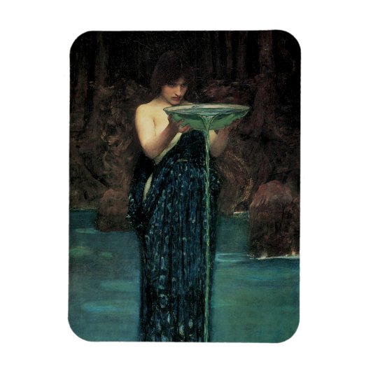 Circe Invidiosa by John William Waterhouse マグネット (縦)