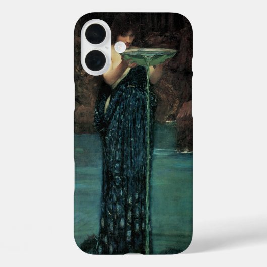 Circe Invidiosa by John William Waterhouse Case-Mate iPhoneケース (裏面)