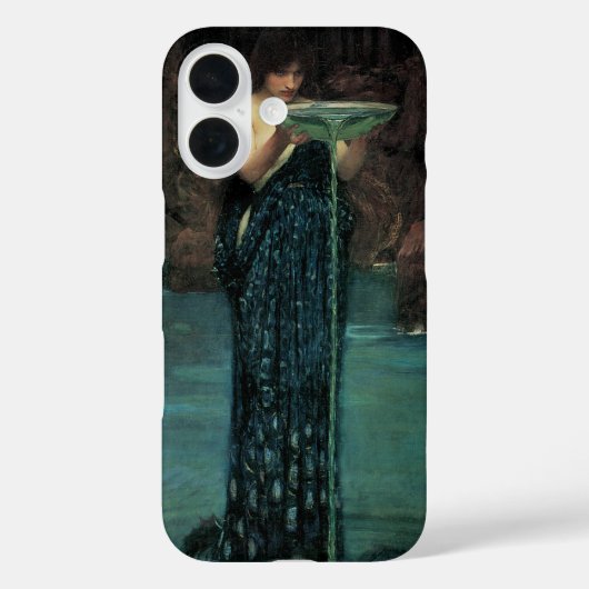 Circe Invidiosa by John William Waterhouse Case-Mate iPhoneケース (裏面)