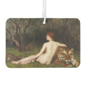 Circe (Magic Seductive Goddess) (by John Collier) カーエアーフレッシュナー (裏面)