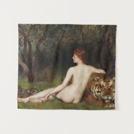 Circe (Magical Seductive Beauty) (by John Collier) タペストリー