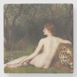 Circe (Magical Sensual Goddess) (by John Collier) ストーンコースター