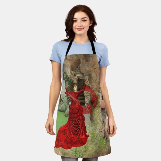 Circe na Quinta da Regaleira エプロン (着用した状態)