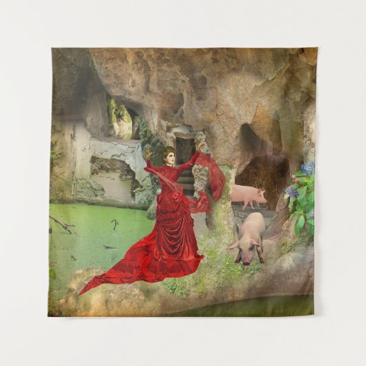 Circe na Quinta da Regaleira タペストリー (正面)