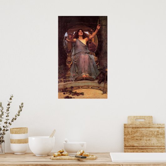 "Circe Offering the Cup to Odysseus"  Poster ポスター (キッチン)