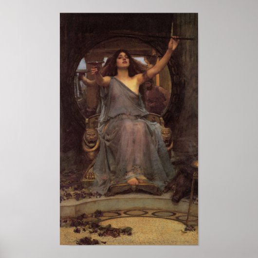 Circe Offering the Cup to Ulysses ポスター (正面)