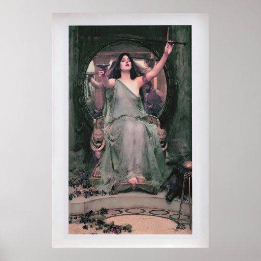 Circe Offering the Cup to Ulysses by John William ポスター (正面)