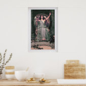 Circe Offering the Cup to Ulysses by John William ポスター (キッチン)