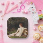 Circe (Seductive Divine Goddess) (by John Collier) ペーパープレート (パーティー)