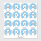 Circleの顔ステッカーセット シール (シート)