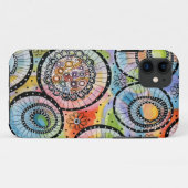 Circleはっきりした Doodle iPhone 11ケース Case-Mate iPhoneケース (裏面(横))