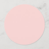 CIRCLEサンキューカード結婚またはリハーサルディナー 招待状 (裏面)