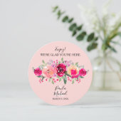 CIRCLEサンキューカード結婚またはリハーサルディナー 招待状 (スタンド正面)