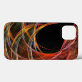 Circle抽象芸術アートiPhone 6ケースの分割 Case-Mate iPhoneケース (裏面 (横))