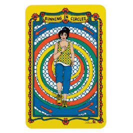 Circle_ランニングB_4x6冷蔵庫内のCircle_B_4x6冷蔵庫 マグネット