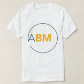 Circle ABM with peace love breastmilk Tシャツ (デザイン正面)