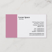 Circle (Alt Version) – カシミアバラcf86a3 名刺 (裏面)