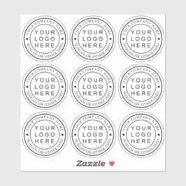 Circle Businessロゴカスタム澄ん シール