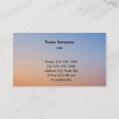 Circle Deal Logo名刺のハンドシェイク 名刺 (裏面)