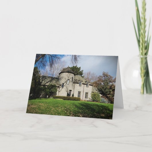 「Circle Down」誕生日・カード カード (正面)