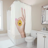 Circle Game Ok 得 You シャワーカーテン (インサイチュ)