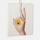 Circle Game Ok 得 You セラミックオーナメント (右)