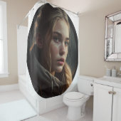 Circle girl シャワーカーテン (インサイチュ)