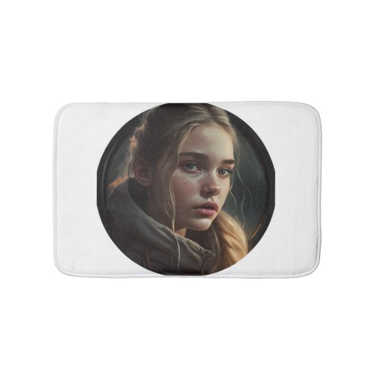 Circle girl バスマット (正面)